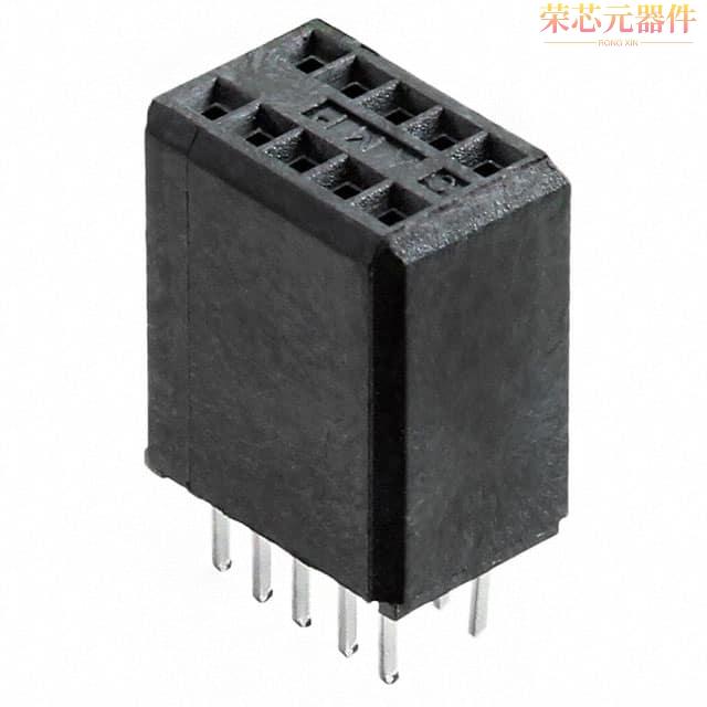 5-104078-3原装「CONN RCPT 10POS 0.05 GOLD PCB」正品
