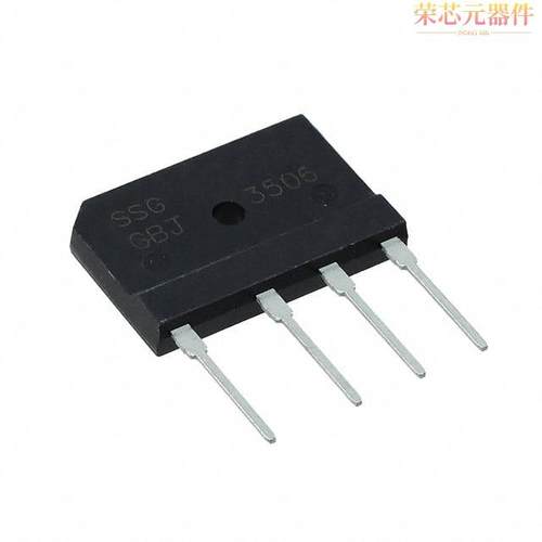 GBJ2502原装「BRIDGE RECT 1PHASE 200V 25A GBJ」正品