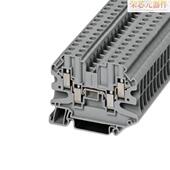 「CONN THROUGH TERM 3048823原装 BLK FEED GRAY」正品