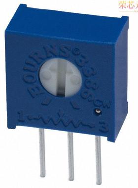 3386W-1-104原装「TRIMMER 100KOHM 0.5W PC PIN SIDE」正品