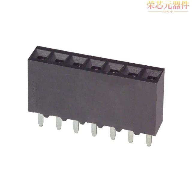 534237-5原装「CONN RCPT 7POS 0.1 GOLD PCB」正品
