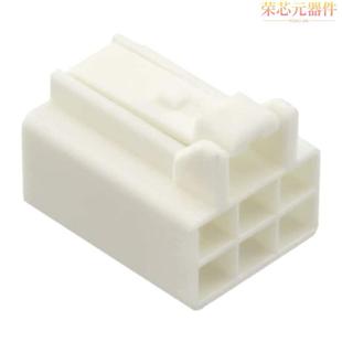 「CONN RECEPT HOUSING DF62C WHT」正品 2.2C原装 6POS