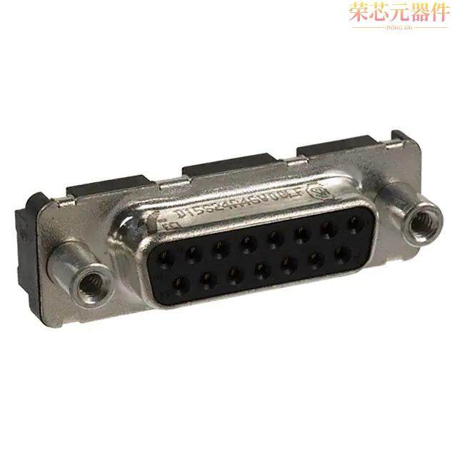 D15S24A4GV00LF原装「CONN D-SUB RCPT 15POS VERT SLDR」正品