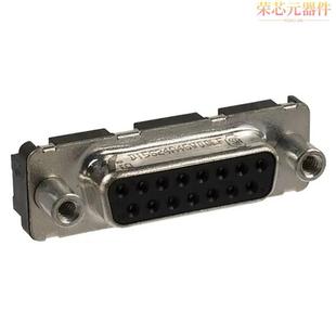SUB RCPT 15POS D15S24A4GV00LF原装 SLDR」正品 VERT 「CONN