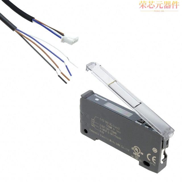 FX-101-CC2原装「SENSOR FIBER NPN W/CONN CABLE 2M」正品
