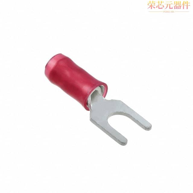 130516原装「CONN SPADE TERM 16-22AWG M4 RED」正品