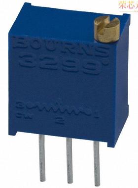 3299W-1-204LF原装「TRIMMER 200K OHM 0.5W PC PIN TOP」正品
