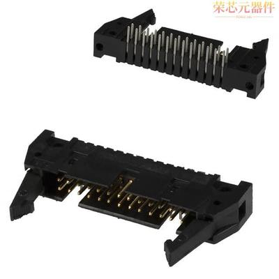 5499786-6原装「CONN HEADER R/A 26POS 2.54MM」正品