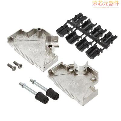 2-1478763-5原装「CONN BACKSHELL 25POS 45DEG SHLD」正品