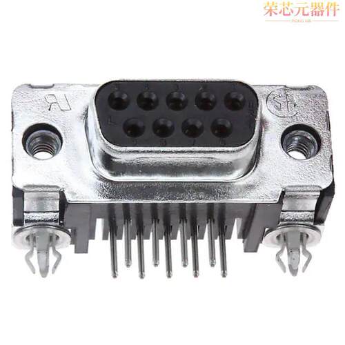 5747844-4原装「CONN D-SUB RCPT 9POS R/A SLDR」正品