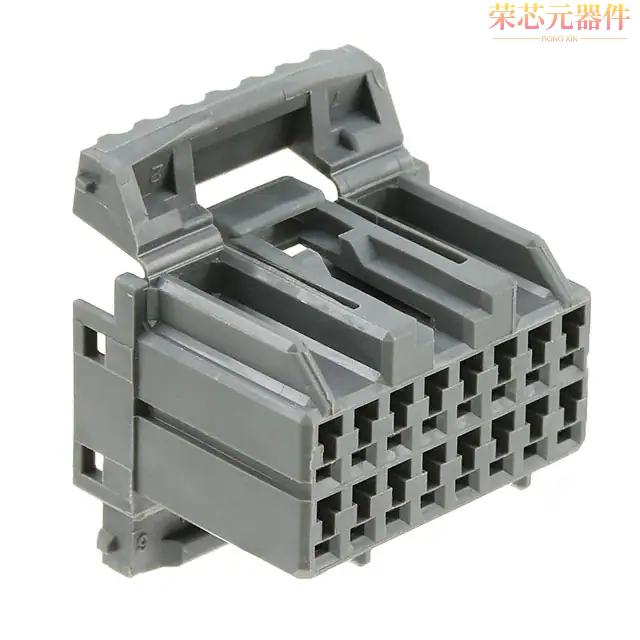 174514-6原装「HYBRID I/O CONN PLUG HSG 16P」正品