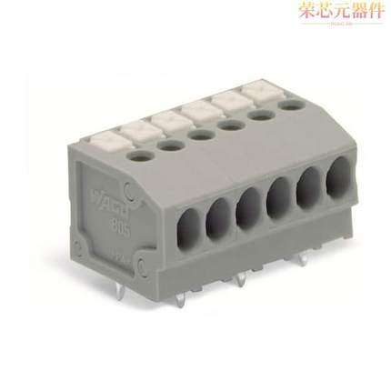 805-120原装「PCB TERMINAL BLOCK; PUSH-BUTTON;」正品