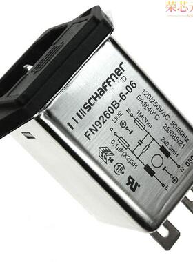 FN9260B-6-06原装「PWR ENT MOD RCPT IEC320-C14 PNL」正品