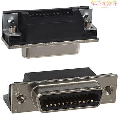 553811-1原装「CONN RCPT 24POS R/A SOLDER」正品