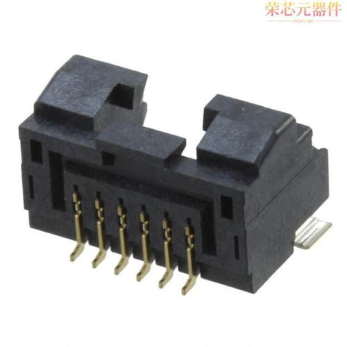 DF50A-6P-1H(51)原装「CONN HEADER SMD R/A 6POS 1MM」正品