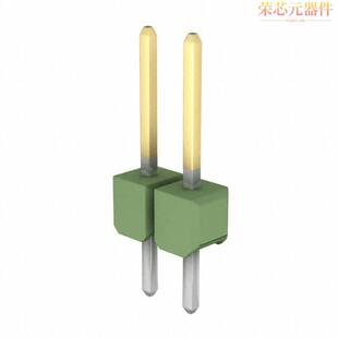 826646-2原装「CONN HEADER VERT 2POS 2.54MM」正品