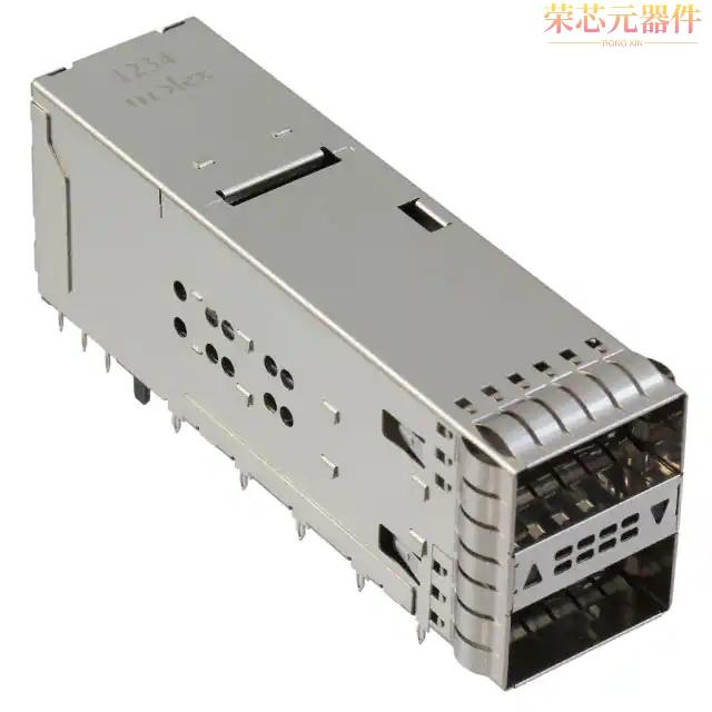 1717221002原装「CONN ZQSFP+ RCPT CAGE 2X1 76P RA」正品