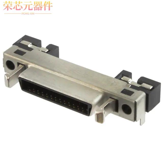 DH60A-27P原装「CONN SCSI RCPT 27POS R/A SOLDER」正品