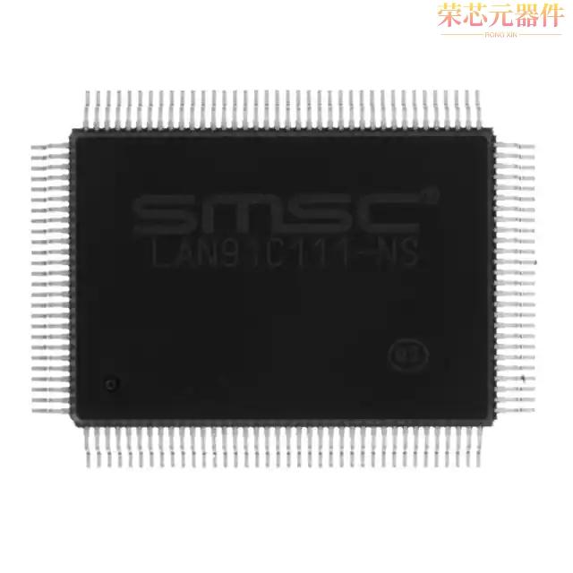 LAN91C111-NS原装「IC ETHERNET CTLR MAC PHY 128-QFP」正品