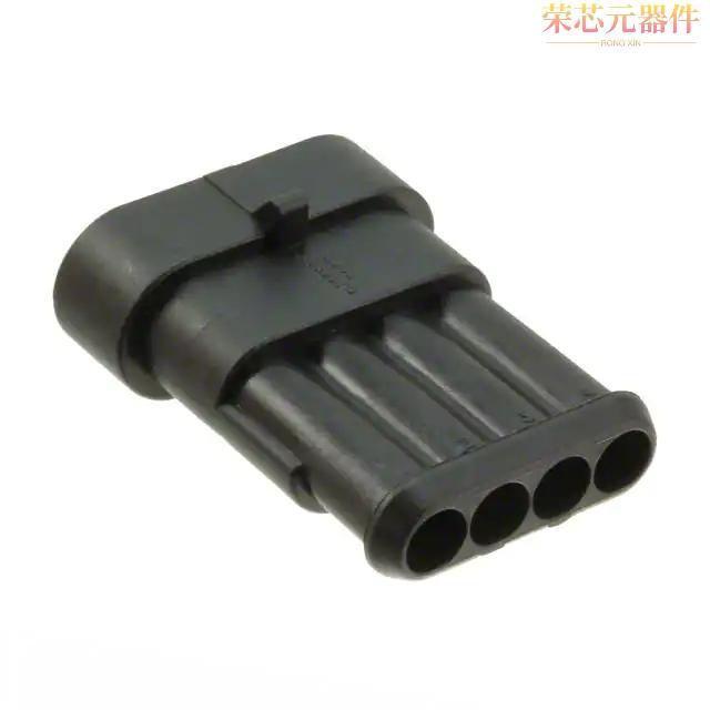 282106-1原装「CONN TAB HOUSING 4POS BLACK」正品
