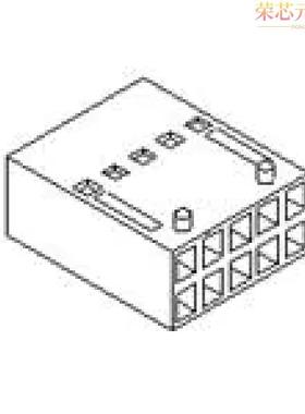 90143-0010原装「集管和线壳 2.54MM CGRIDIII HSG 10