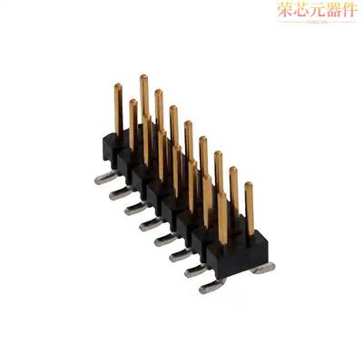 146130-7原装「CONN HEADER SMD 16POS 2.54MM」正品