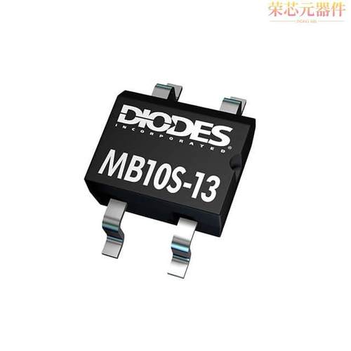 MB10S-13原装「BRIDGE RECT 1PHASE 1KV 800MA MBS」正品