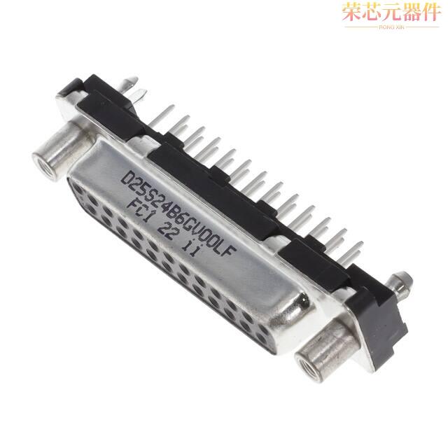 D25S24B6GV00LF原装「CONN D-SUB RCPT 25POS VERT SLDR」正品