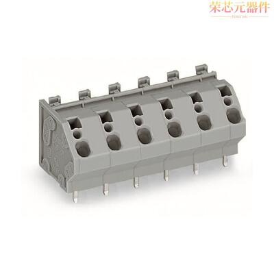 745-203原装「PCB TERMINAL BLOCK; 4 MM; PIN SP」正品