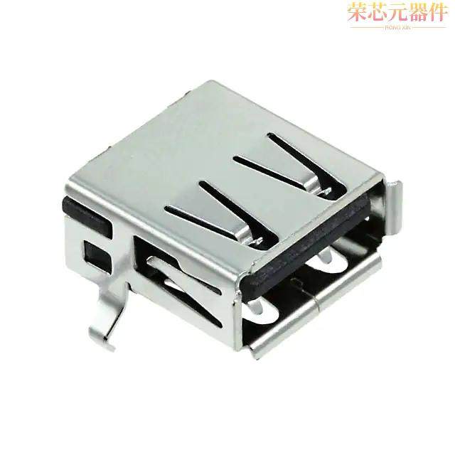 292303-4原装「CONN RCPT USB2.0 TYPEA 4POS R/A」正品