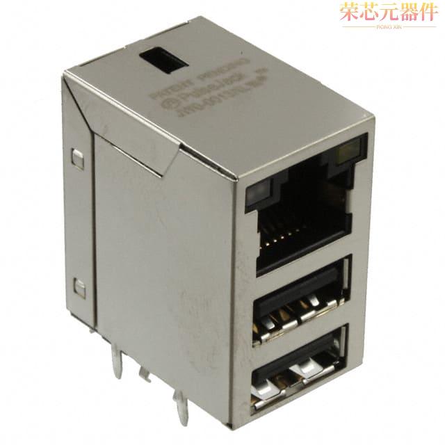JW0-0013NL原装「CONN JACK 1PORT 1000 BASE-TX PCB」正品