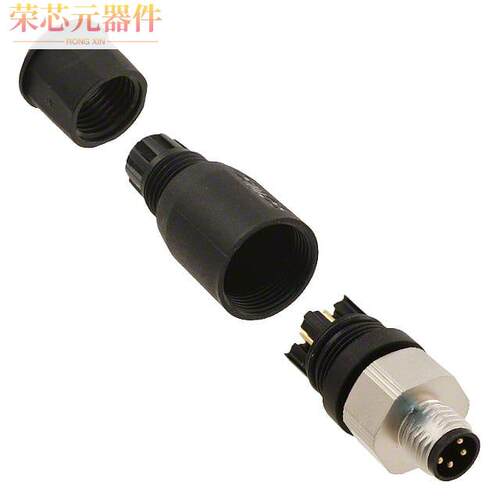 42-00007原装「CONN RCPT MALE 4P GOLD SLDR CUP」正品