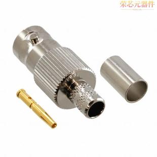 JACK STR 112605原装 CRIMP」正品 BNC OHM 「CONN