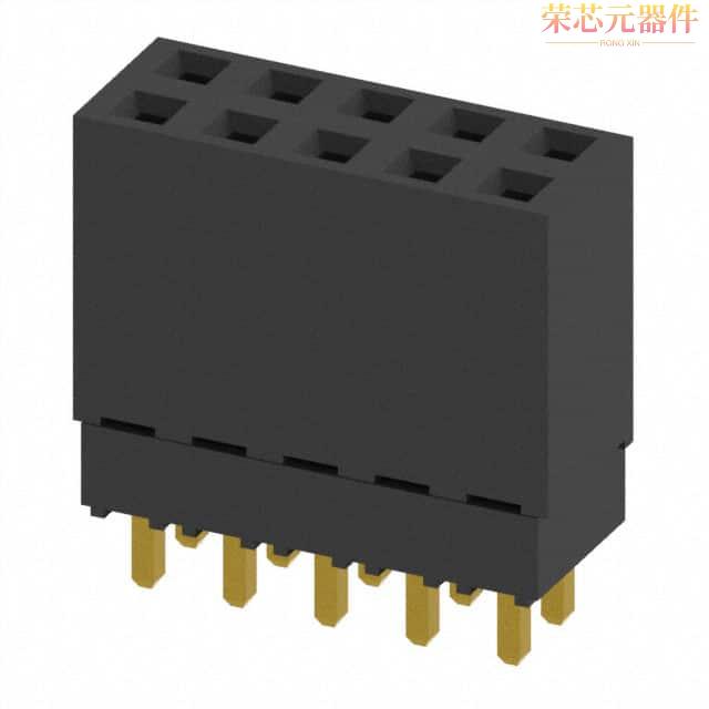 ESQ-105-12-L-D原装「CONN SOCKET 10POS 0.1 GOLD PCB」正品