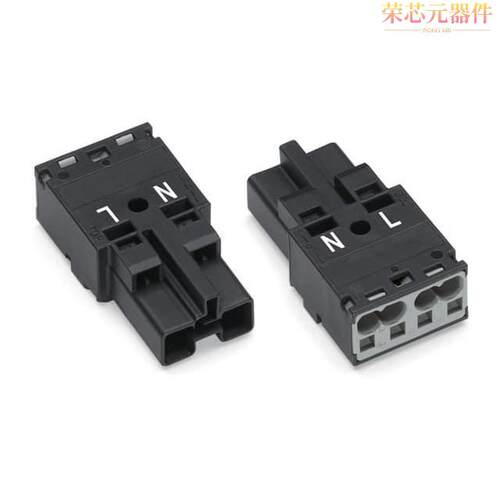 770-212原装「PLUG 2-POLE, BLACK」正品