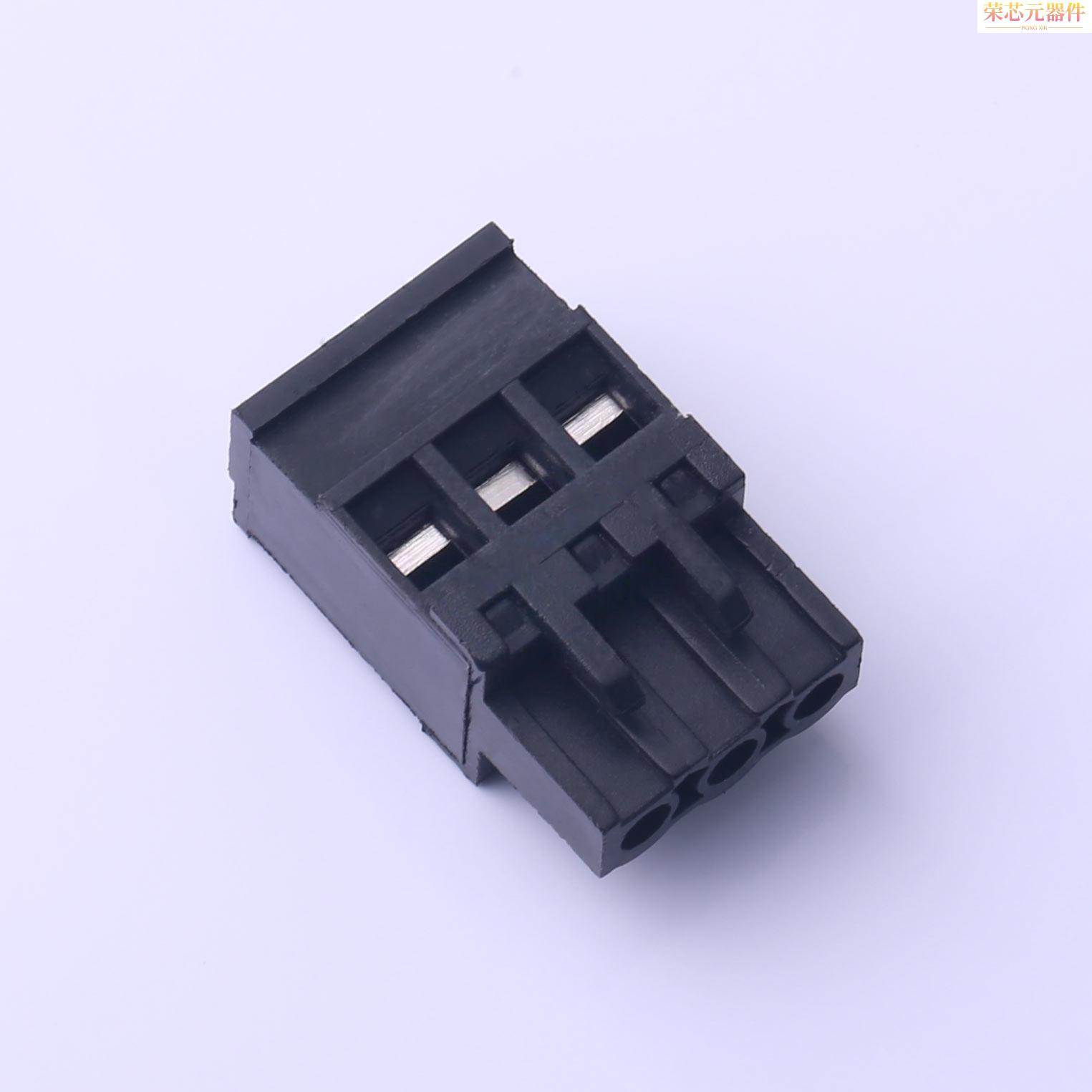 DB2EKA-5.08-3P-BK-S 连接器「5.08mm 排数:1 每排P数:3」