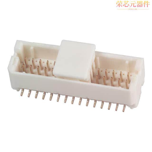 DF20F-30DP-1V(56)原装「CONN HEADER SMD 30POS 1MM」正品
