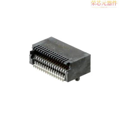 74441-0007原装「CONN XFP RCPT 30POS SLD R/A SMD」正品