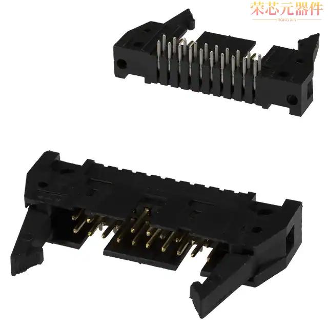 499786-4原装「CONN HEADER R/A 20POS 2.54MM」正品