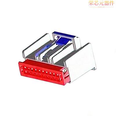 0307001147原装「CONN FEMALE 14POS DUAL GRAY」正品