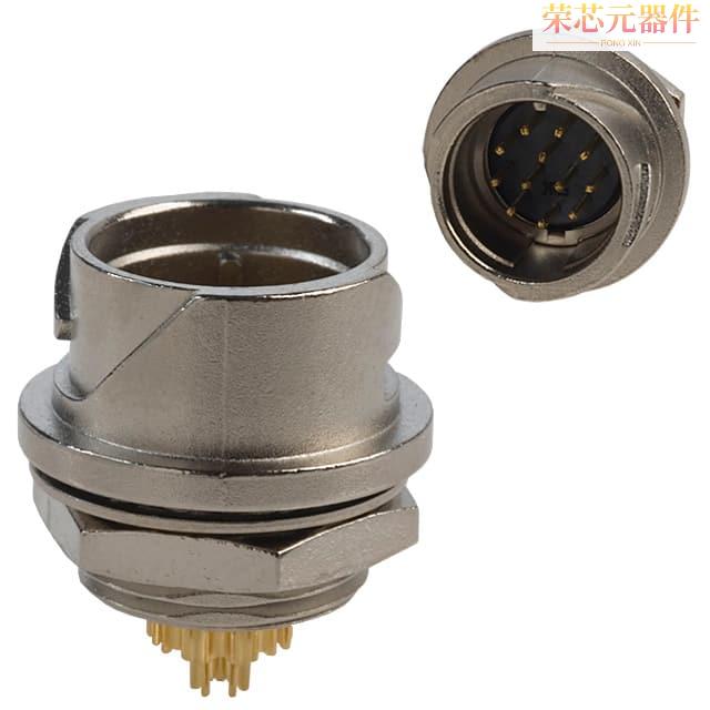 LF10WBR-12P原装「CONN RCPT MALE 12P GOLD SLDR CUP」正品