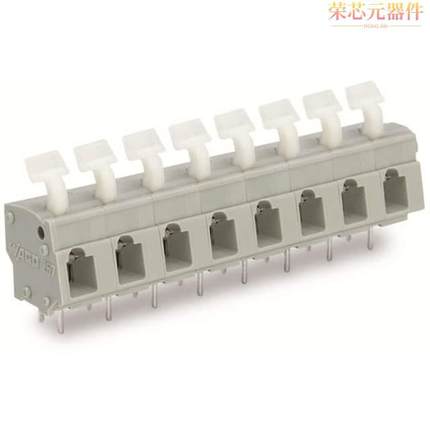 257-566原装「PCB TERMINAL BLOCK; PUSH-BUTTON;」正品