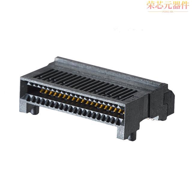 1704320001原装「CONN ZQSFP+ RCPT 38P SLD RA SMD」正品