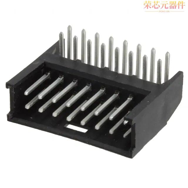 280390-1原装「CONN HEADER R/A 16POS 2.54MM」正品