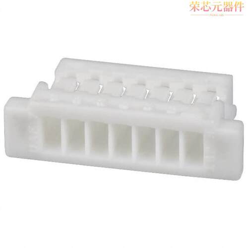SHR-07V-S-B原装「CONN HOUSING SH 7POS 1MM WHITE」正品