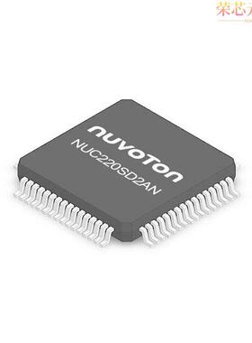NUC220SD2AN原装「IC MCU 32BIT 64KB FLASH 64LQFP」正品