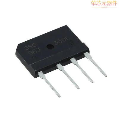 GBJ2506原装「BRIDGE RECT 1PHASE 600V 25A GBJ」正品