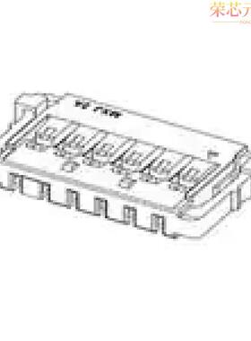 504051-0801原装「集管和线壳 Pico 1.5 W/B REC HOUS