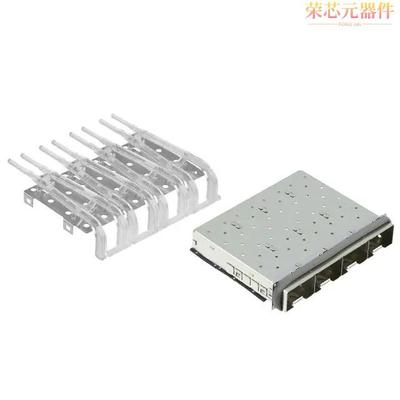 2227729-1原装「CONN ZSFP+ CAGE 1X4 PRESSFIT R/A」正品