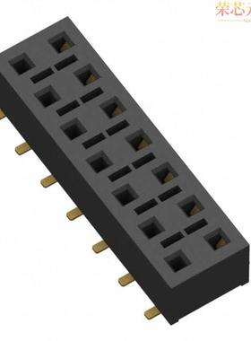 HLE-107-02-G-DV原装「CONN RCPT 14POS 0.1 GOLD SMD」正品